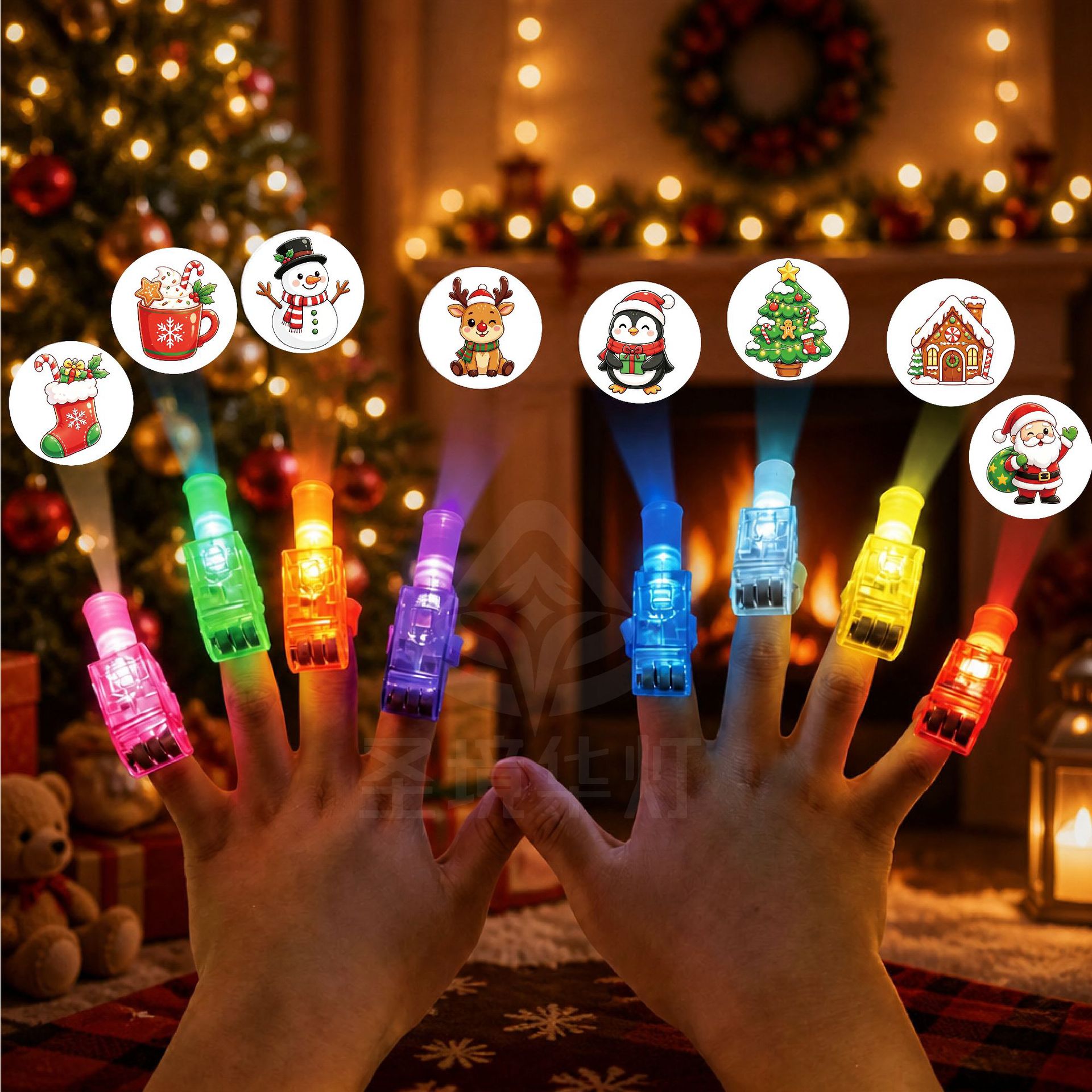 24pcs Christmas Projection Fin - Lighting Christmas Decor 评论和价格