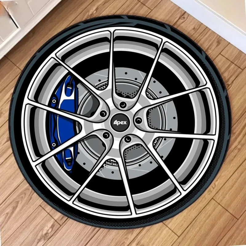 VIKAMA Car Hub Round Cushion S - Lighting Mcqueen Bedroom Decor 评论和价格