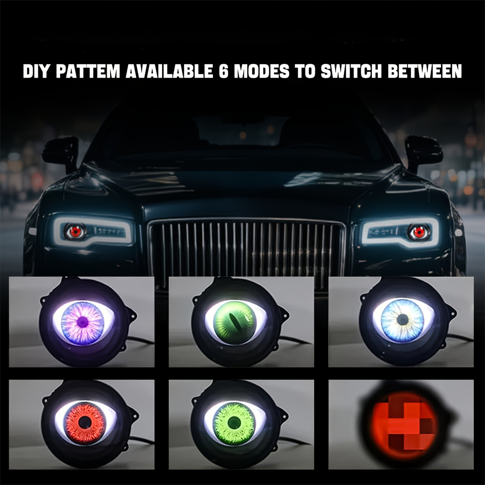  6-Mode Led Dynamic Devil Eye - Lighting Decoration Ideas 评论和价格