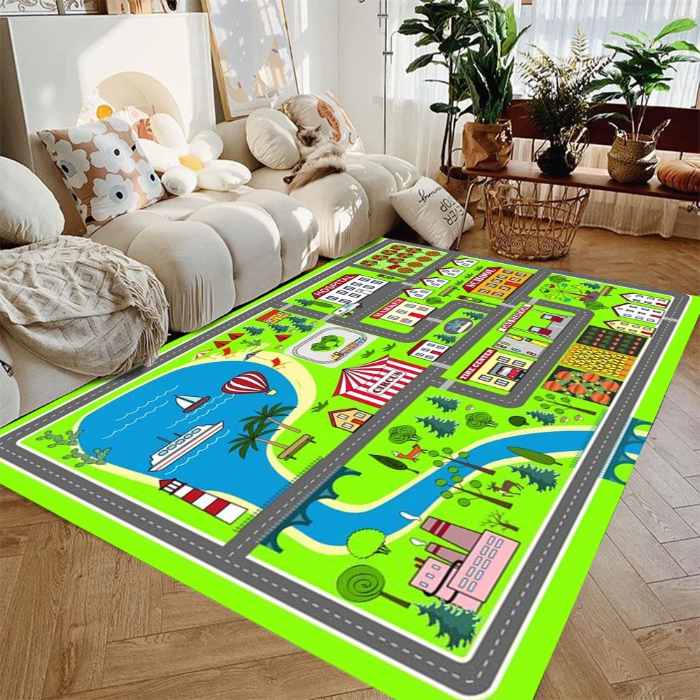 Interactive City Highway Play  - Lighting Mcqueen Bedroom Decor 评论和价格