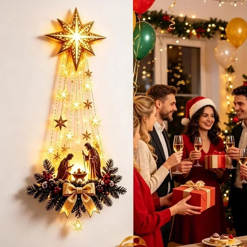 Christmas Bethlehem Star of Fa - Lighting Christmas Decor 评论和价格