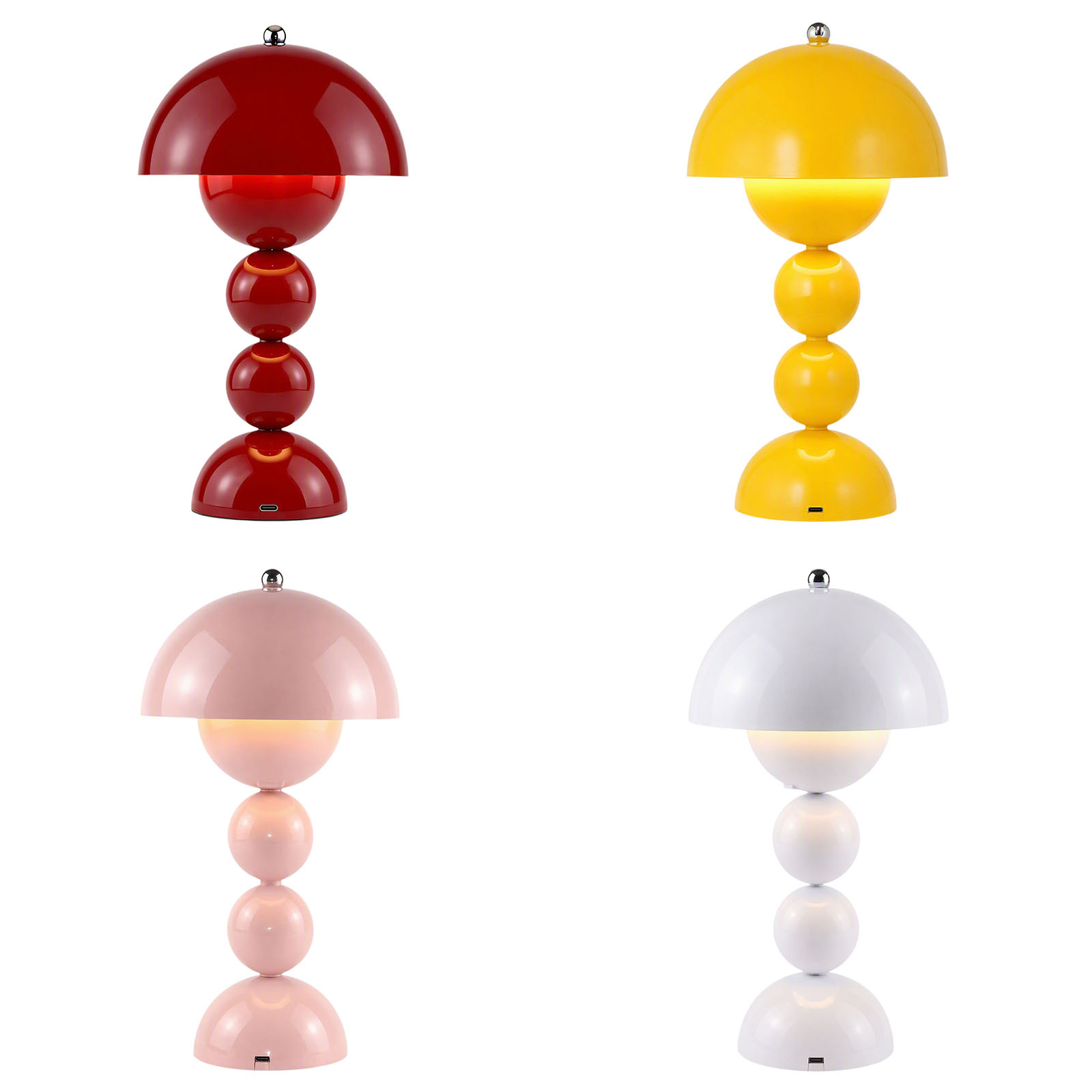 Vintage Mushroom Table Lamp US - Lighting Decor Bedroom 评论和价格